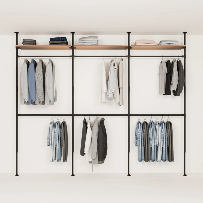 LOFT 3 OAK – 3 estantes en la parte superior