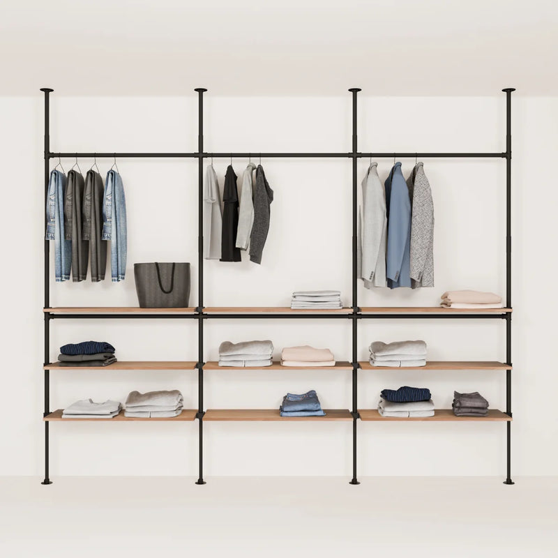 LOFT 3 OAK – 9 estantes