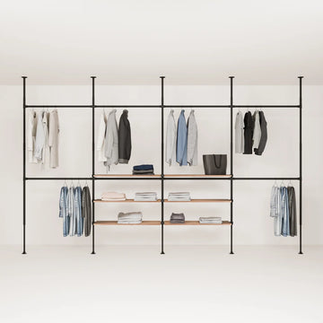 LOFT 4 OAK – 6 estantes en el centro