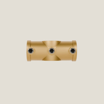 3/4" Pipe Clamp – Gold