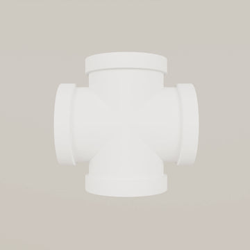 Conector de 4 pliegues – Blanco