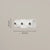 Abrazadera 3/4" – Blanco