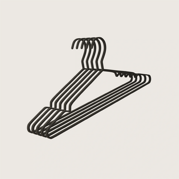 Perchas de terciopelo – 5 unidades | 10 unidades