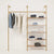 KIM 2 OAK – 5 shelves | gold