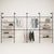 KIM DOUBLE 4 OAK – 10 shelves