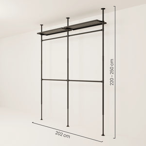 LOFT 2 METAL – 2 ripiani