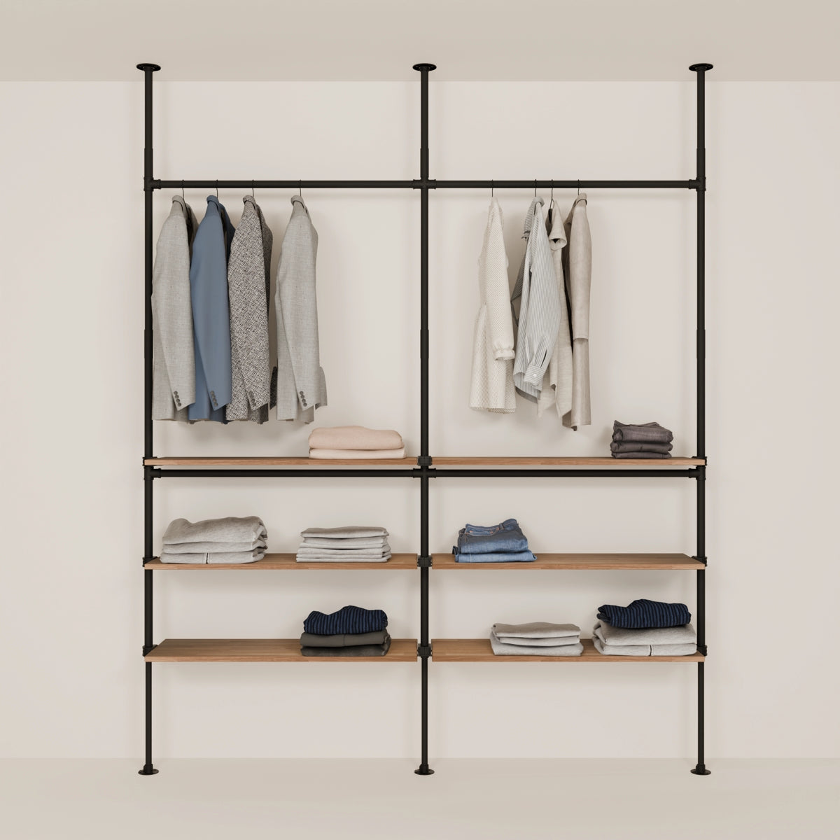 LOFT 2 OAK – 6 shelves