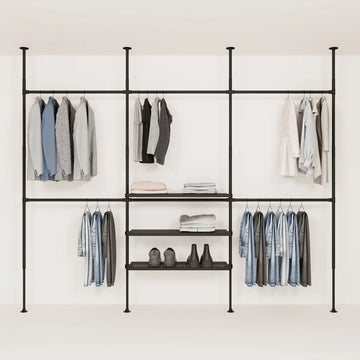 LOFT 3 METAL – 3 estantes en la parte inferior