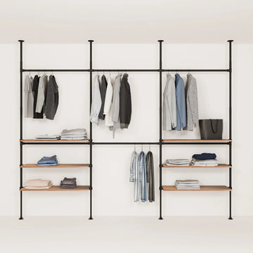 LOFT 3 OAK – 6 estantes en la parte inferior