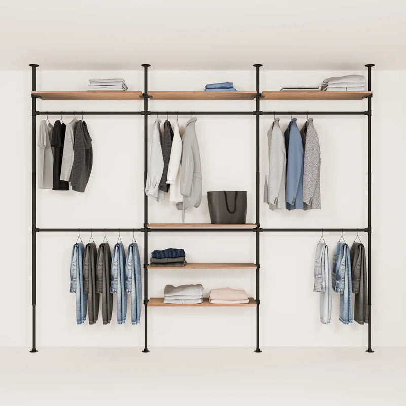 LOFT 3 OAK – 6 estantes en la parte superior