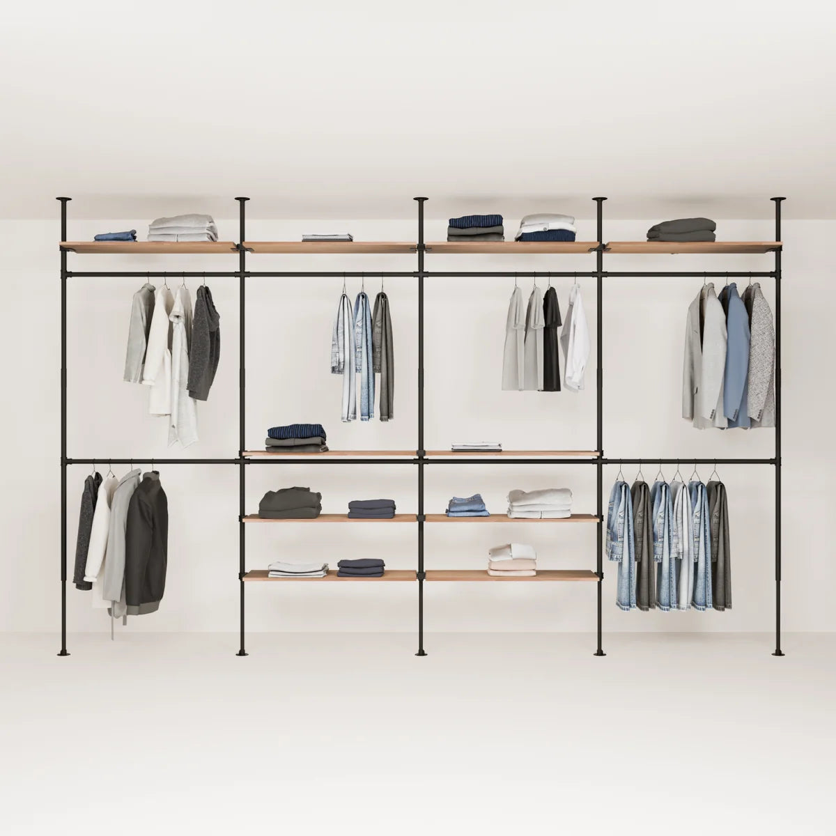 LOFT 4 OAK – 10 estantes