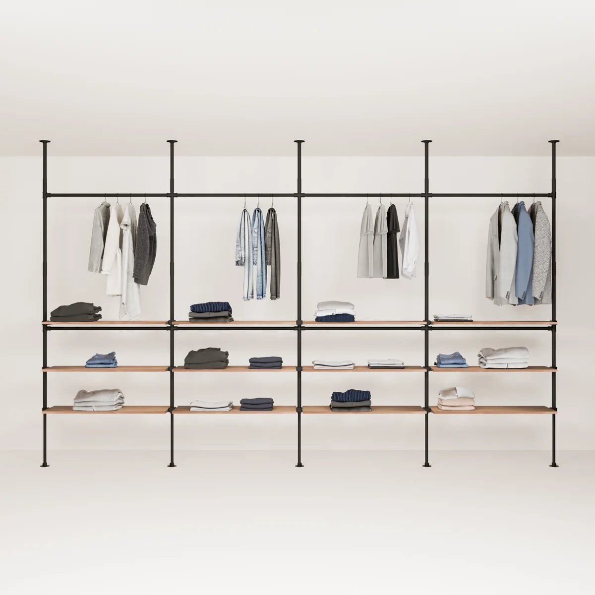 LOFT 4 OAK – 12 estantes