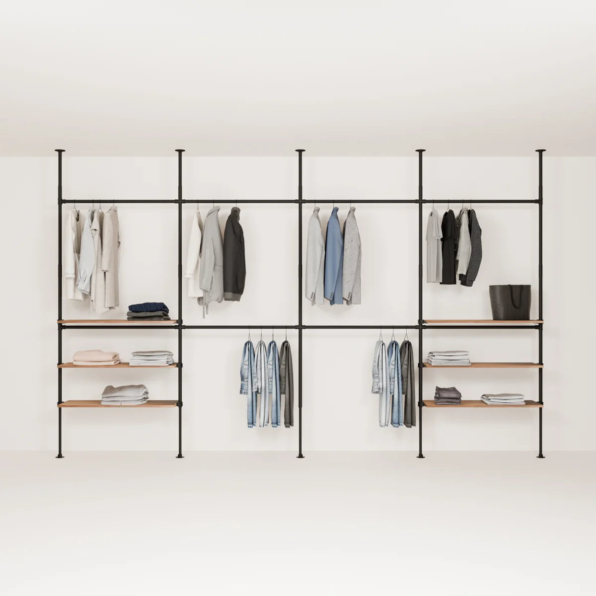 LOFT 4 OAK – 6 shelves outside