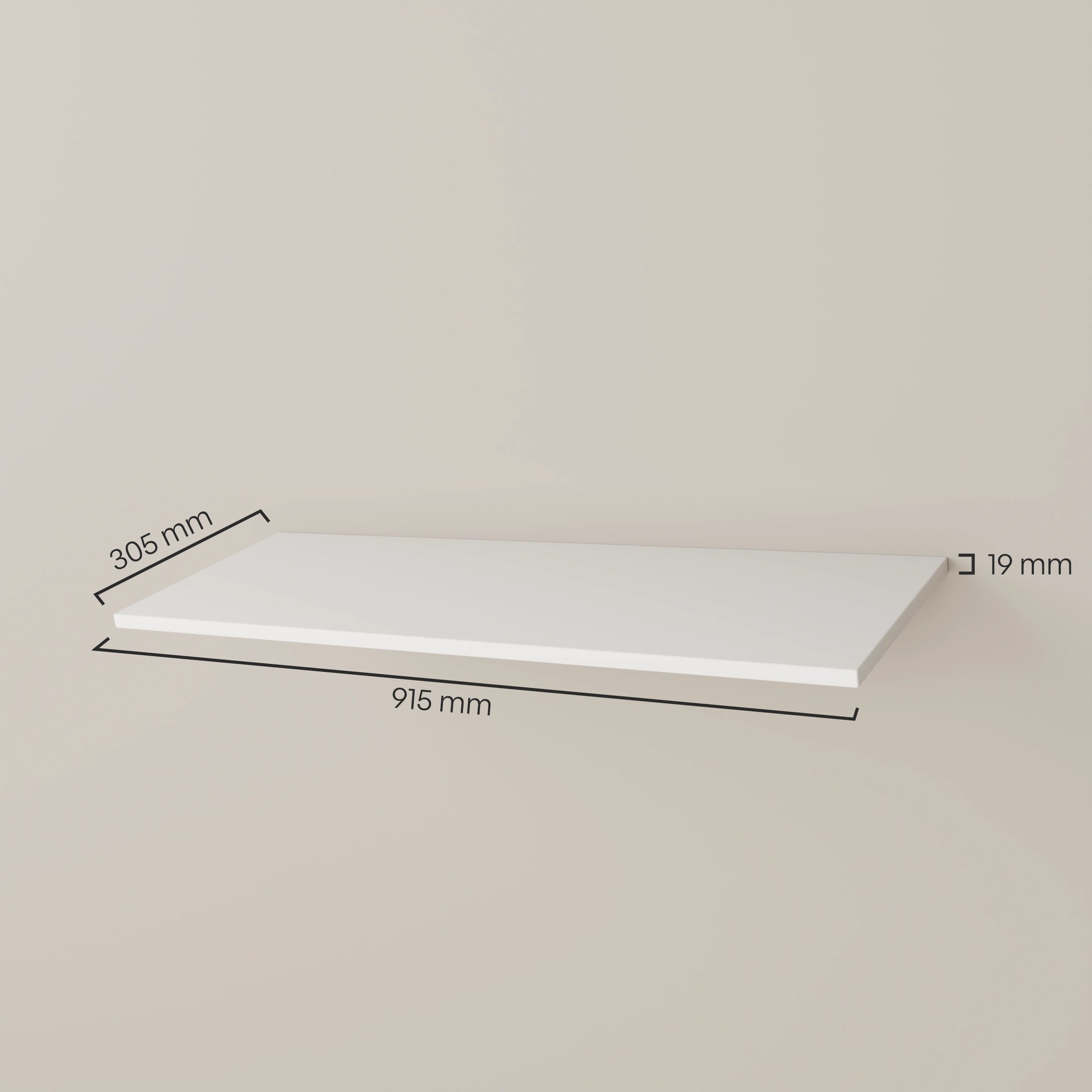 Estante – blanco | incl. accesorios de montaje | juego de 1 | juego de 3 | juego de 5