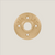 3/4" Plate – Gold | 4 Screw Holes