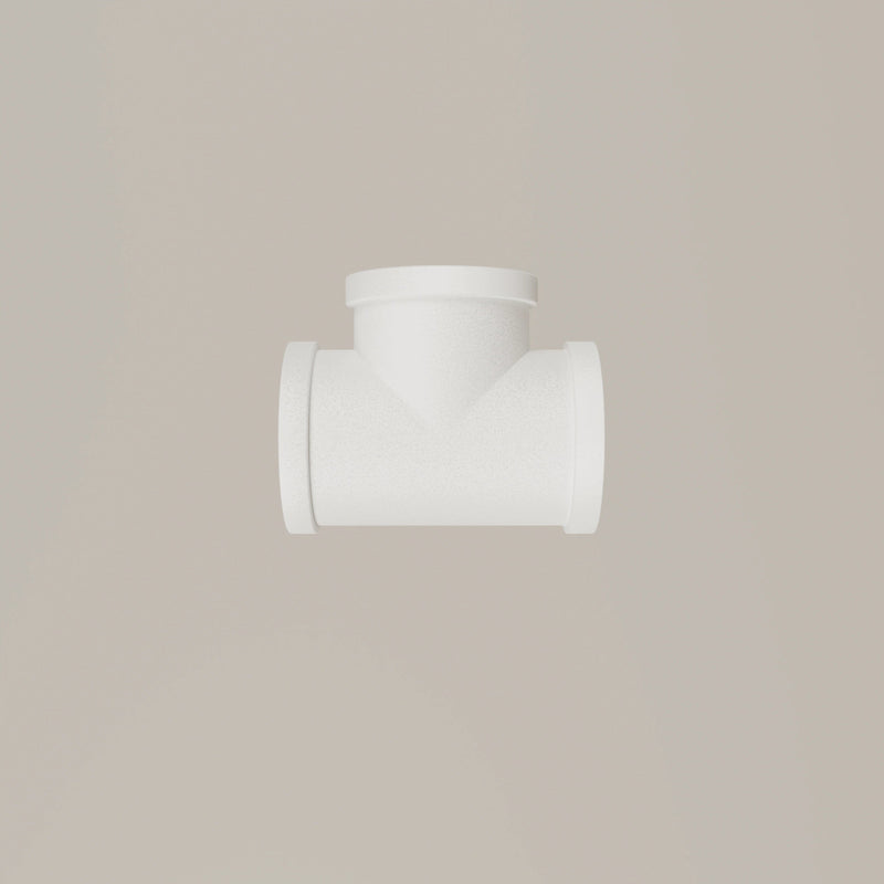 Conector en T  – Blanco