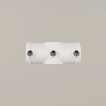 Abrazadera 3/4" – Blanco