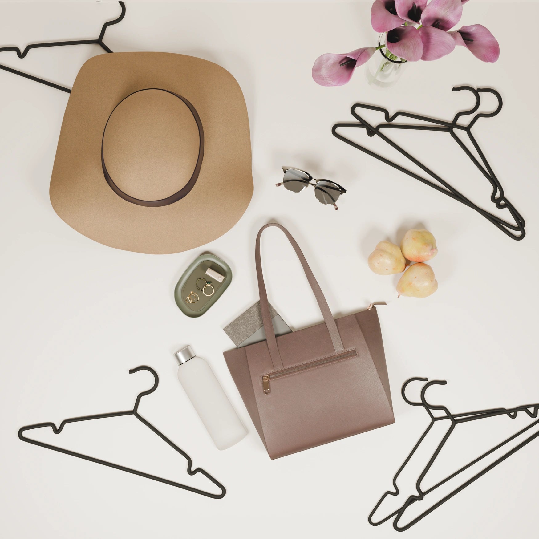 Perchas de terciopelo – 5 unidades | 10 unidades