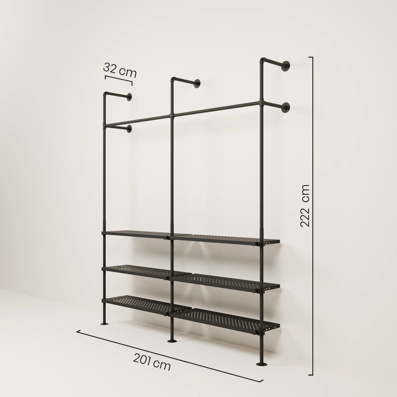 KIM 2 METAL – 6 estantes
