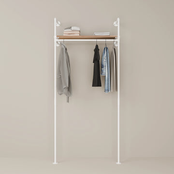 KIM 1 OAK – 1 estante superior | blanco