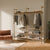 KIM 2 OAK – 8 estantes | oro