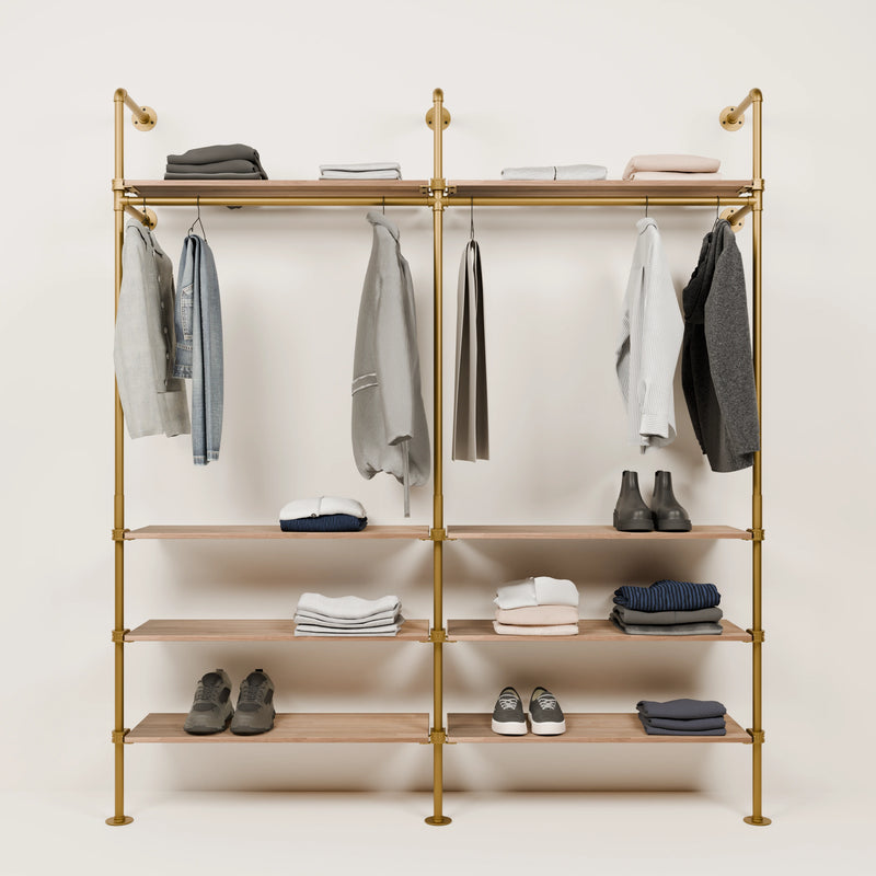 KIM 2 OAK – 8 estantes | oro