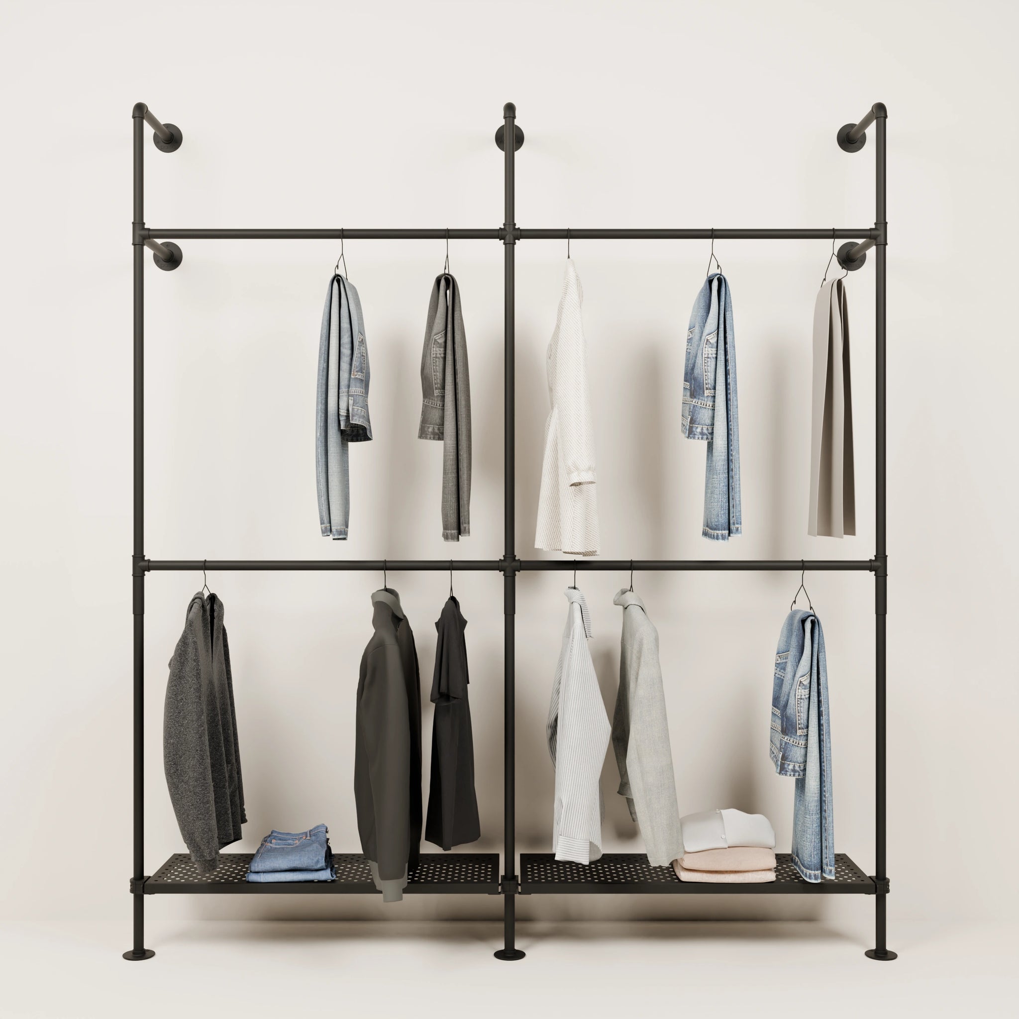 KIM DOUBLE 2 METAL – 2 estantes abajo