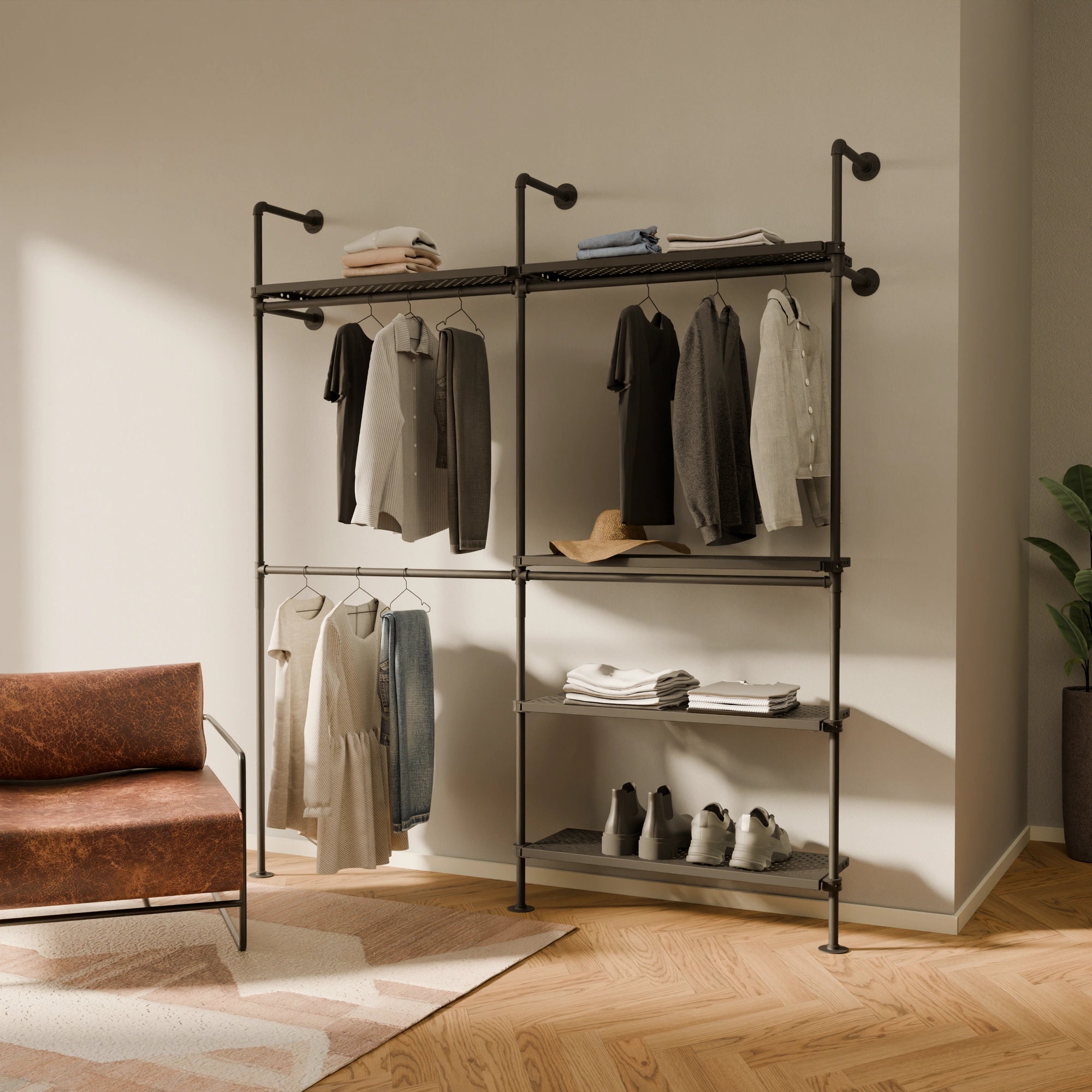 KIM DOUBLE 2 METAL – 5 estantes