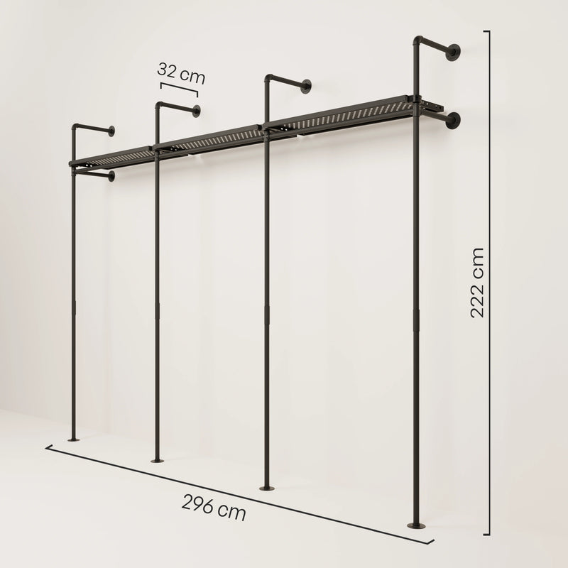 KIM 3 METAL – 3 estantes