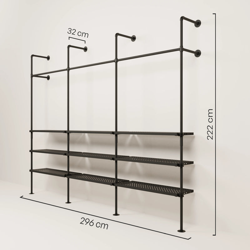 KIM 3 METAL – 9 estantes