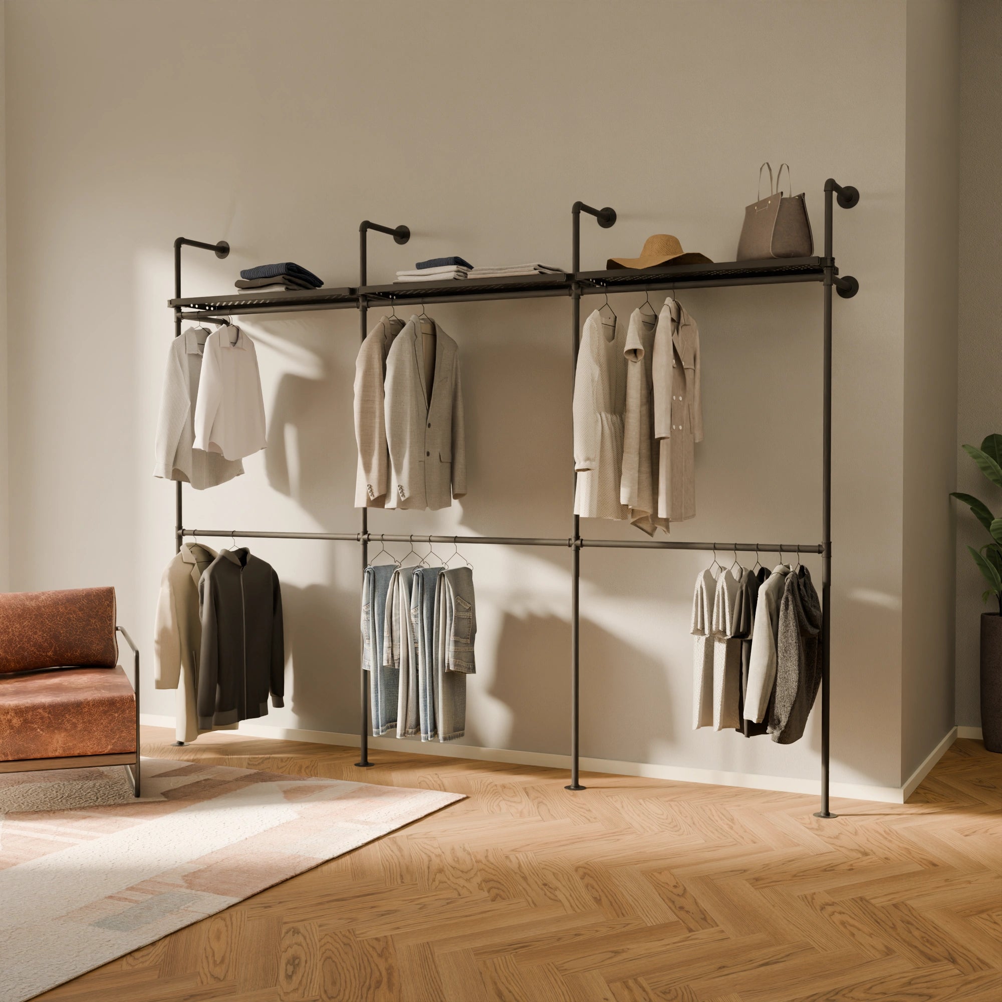 KIM DOUBLE 3 METAL – 3 top shelves