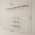 KIM DOUBLE 3 OAK – 6 top shelves | white