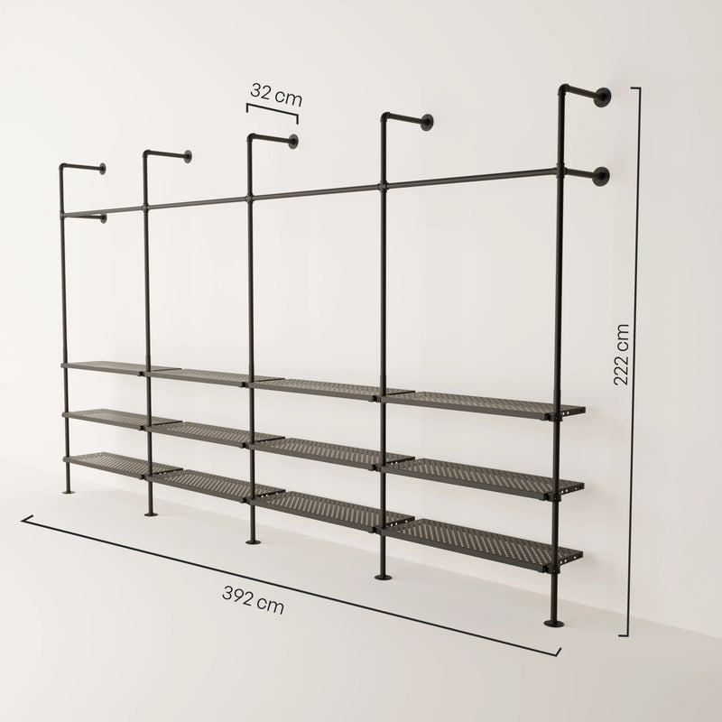 KIM 4 METAL – 12 estantes
