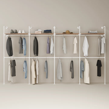 KIM DOUBLE 4 OAK – 4 estantes