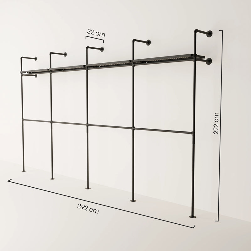 KIM DOUBLE 4 METAL – 4 estantes