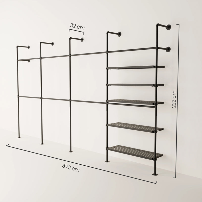 KIM DOUBLE 4 METAL – 5 estantes
