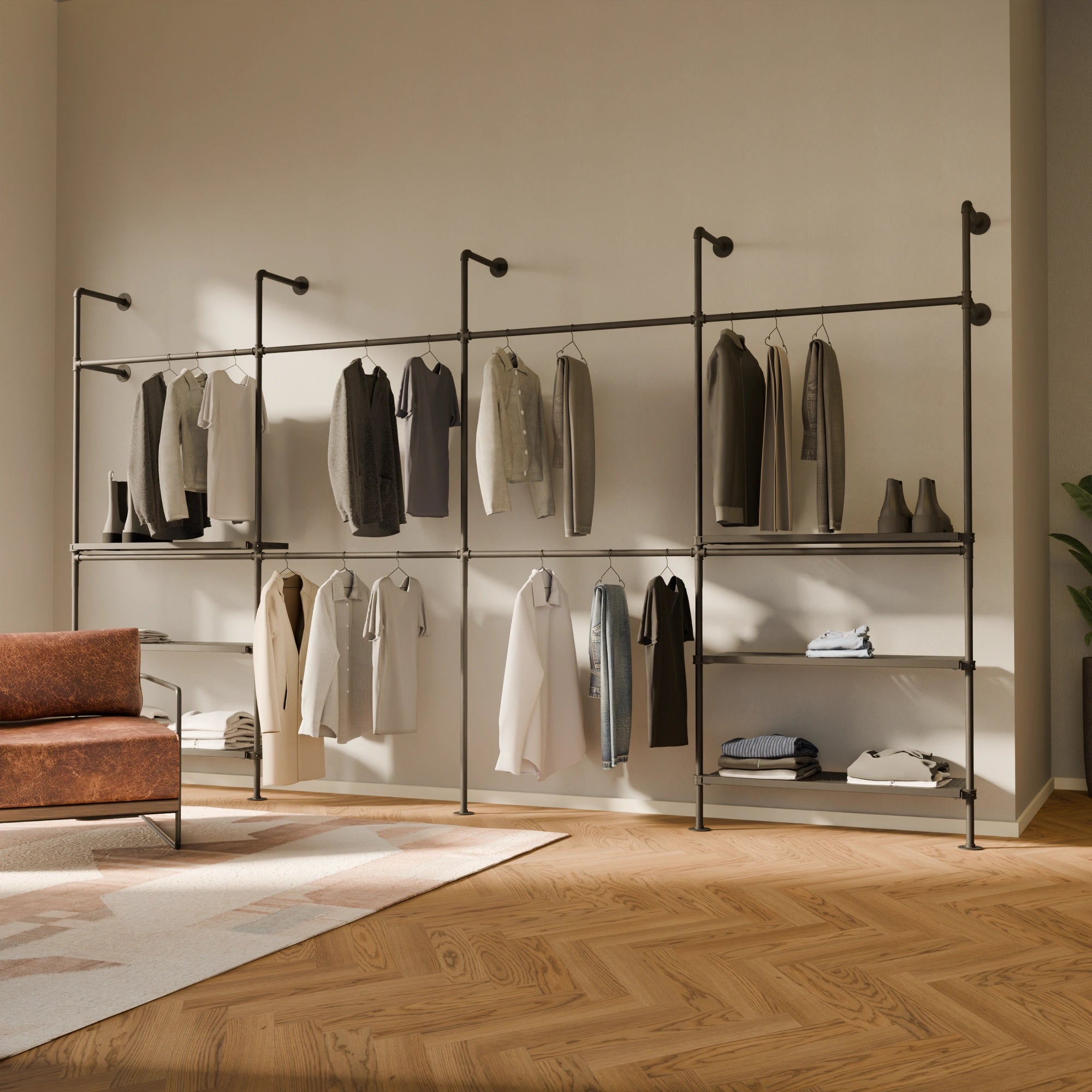 KIM DOUBLE 4 METAL – 6 estantes