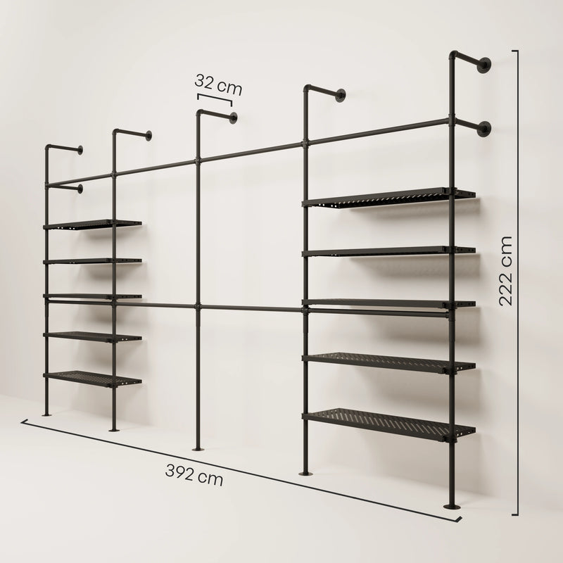 KIM DOUBLE 4 METAL – 10 estantes