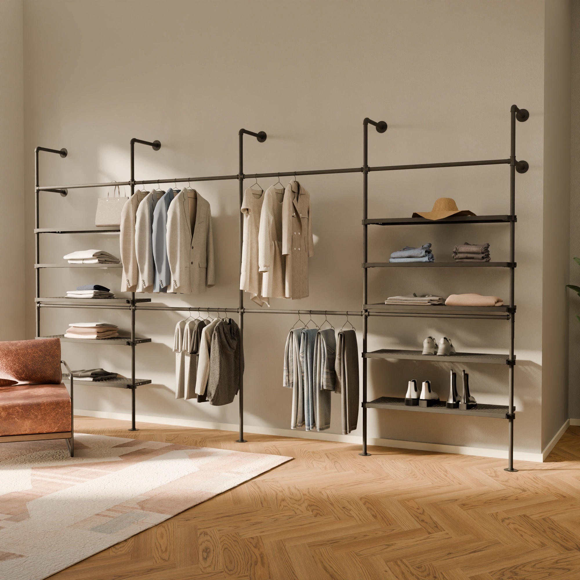 KIM DOUBLE 4 METAL – 10 estantes