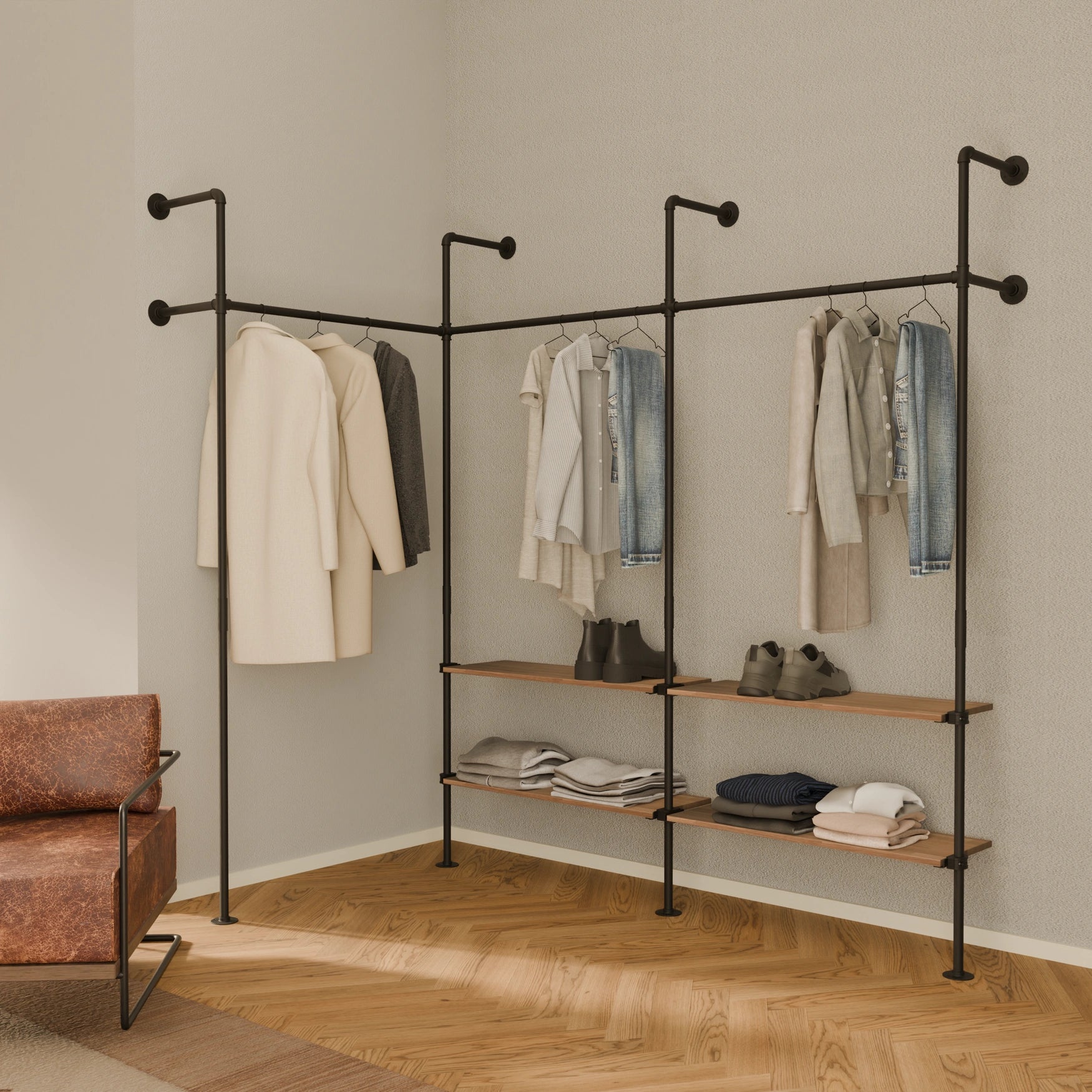 KIM EDGE 3 OAK – 5 estantes