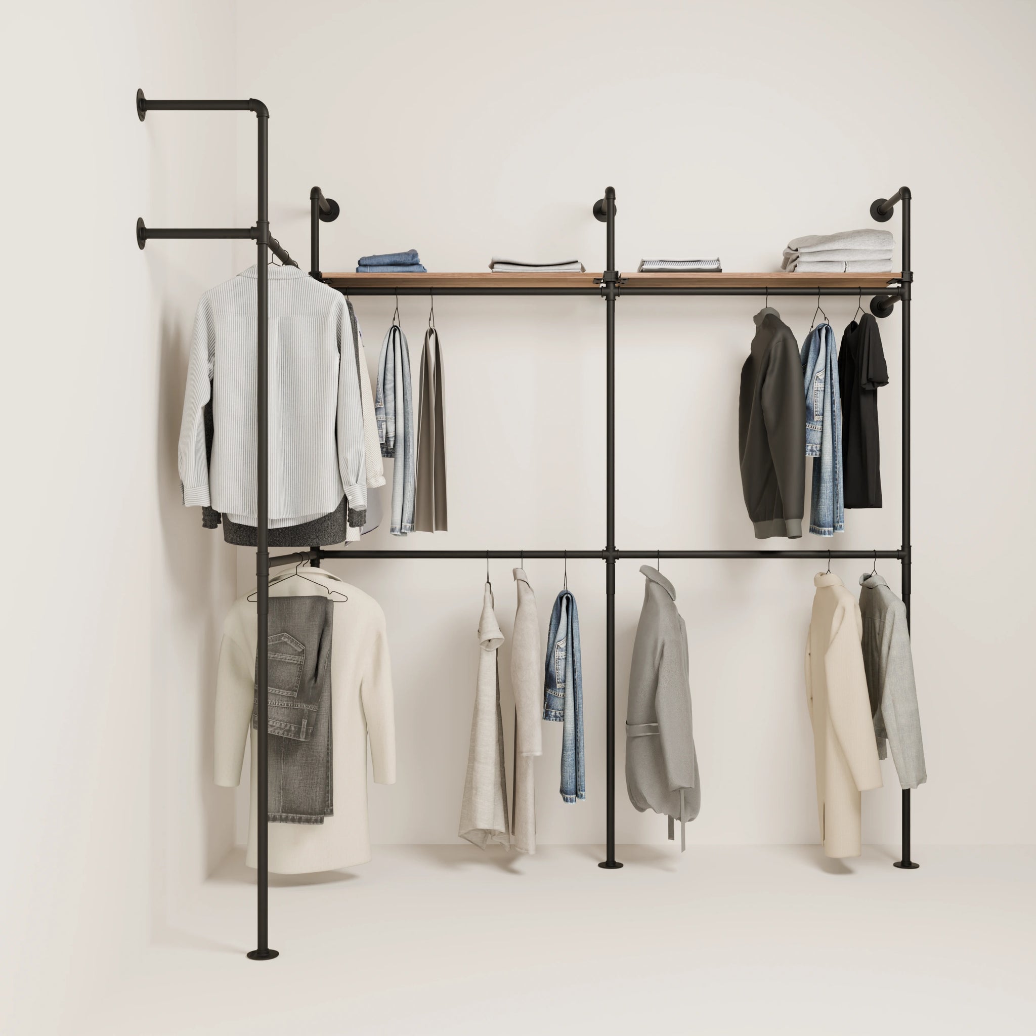 KIM EDGE DOUBLE 3 OAK – 2 estantes