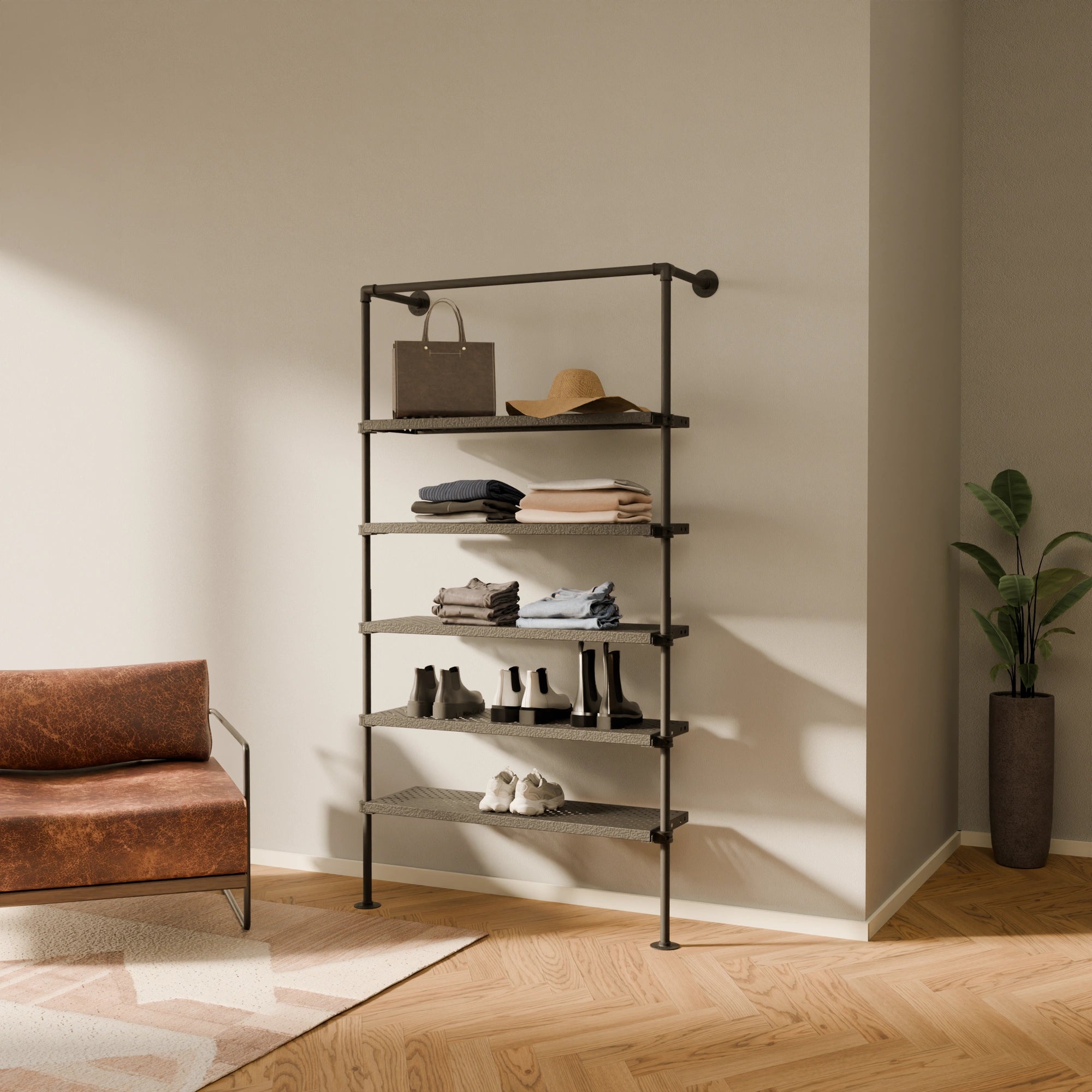 TIM 1 METAL – 5 estantes