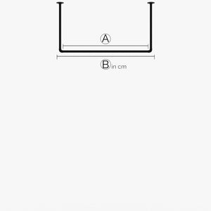 Realizzato su misura – APPENDINO BASSO – Appendiabiti Industrial | design industriale | tubi neri